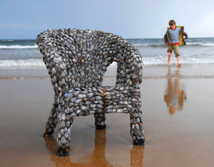 Blott Kerr-Wilson, 'Chairs', chair photographed on the beach