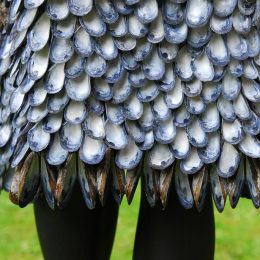 Blott Kerr-Wilson, 'Tain Clothes Project', mussel shells