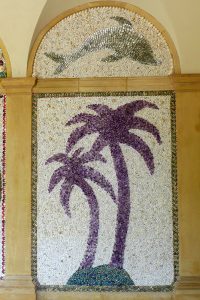 Blott Kerr-Wilson, 'Irma', detail of palms designs