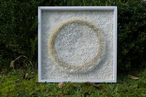 Blott Kerr-Wilson, 'Halo', bubble and tusk shells, frame view