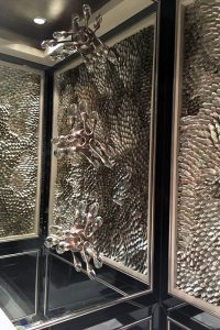 Blott Kerr-Wilson, 'Hilary', asses ear shells, bathroom installed