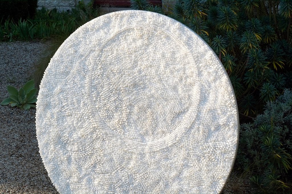 Blott Kerr-Wilson, 'Martha', 120cm diameter, bubble shells, detail 2