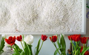 Blott Kerr-Wilson, 'Sheep', bubble shells, detail