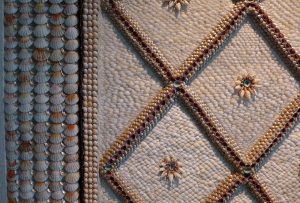 Blott Kerr-Wilson, 'Waterwall', close up of shell work