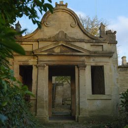 Blott Kerr-Wilson, 'Belcombe Shell Folly', temple view