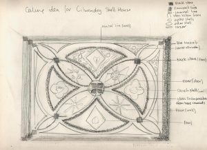 Blott Kerr-Wilson, 'Cilwendig', design drawing