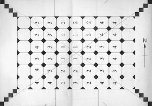 Blott Kerr-Wilson, 'Cilwendig', floor design plan