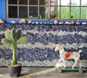 Blott Kerr-Wilson, 'Orangery', detail in room with rocking horse toy