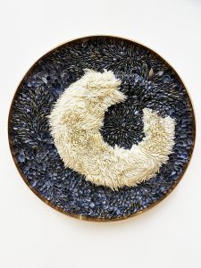 Faroes 43cm Diameter - Baby Mussel and Tusk Shells