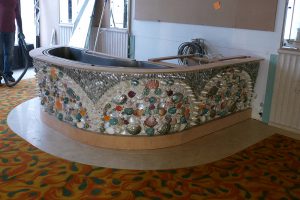 La Belle Armée shelled oyster bar