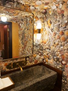 Shelled Interiors at The george in Rye Hotel
