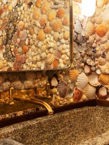 Shelled Interiors at The george in Rye Hotel