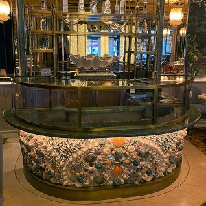 La Belle Armée's shelled oyster bar by Blott Kerr Wilson